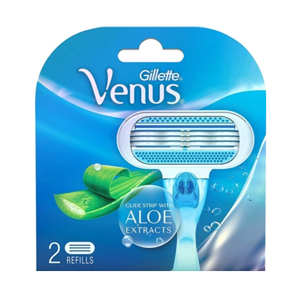 Gillette Razor Venus Aloe 2 Refile 